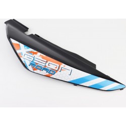 X-Road Light 200-250 Пластик-задний боковой правый, чёрный с оранжевым рисунком Китай