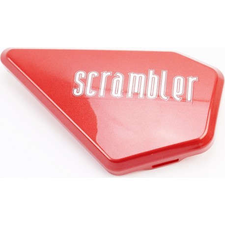 Scrambler 250 Пластик-боковой средний правый, красный Китай