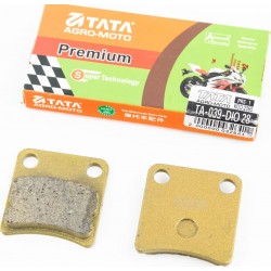 Тормозные колодки (дисковые) Honda DI050/Tact 50/ DAELIM GZ50/ SYM- Orbit 50/ KYMCO- MXU 400 к-кт 2шт TATA-Premium