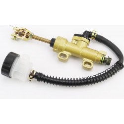 Гальмівний циліндр головний задній, мотоцикли/ATV (кріплення: min-33мм/ max-56мм) тип 1, золотистий Китай