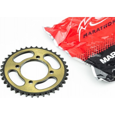 Зірка задня RS125-428-38T-d-64/ 4отв.*80мм "гартована" (V200N) MARATHON