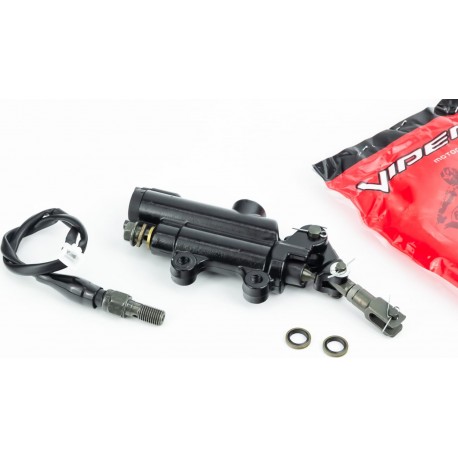 Viper-V200-F2/V250-F2 Тормозной цилиндр главный задний (крепление: 45мм), чёрный+датчик Viper