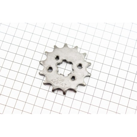 Звезда передняя 428H-14T-Yamaha YBR125 Crocodil