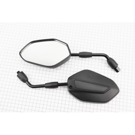Loncin LX250GY-3 Дзеркала, чорні к-кт, м10 Китай