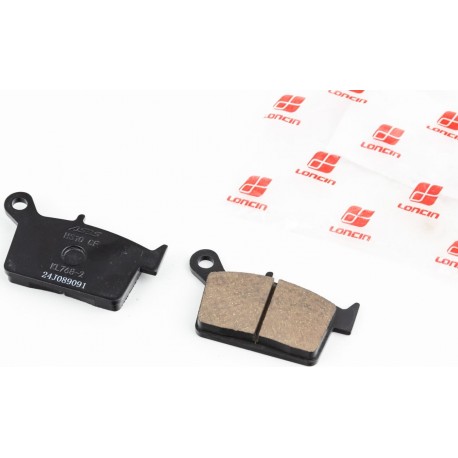 Гальмівні колодки (дискові), к-кт Loncin LX250GY-3 тип 1 Loncin
