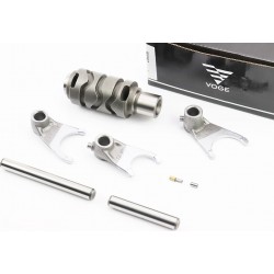 Loncin LX300-6H 300AC Вал КПП+вилка переключения передач к-кт 3шт+вал 2шт VOGE