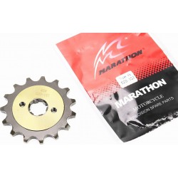 Звезда передняя CG/CB-520H-15T (шлиц 5мм) "калёная" Loncin LX250GY-3/Scrambler 250 MARATHON