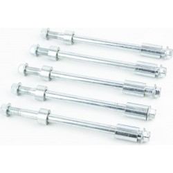 Ось колеса заднего, d-15мм/ L-245мм+2 втулки, к-кт 5шт Viper