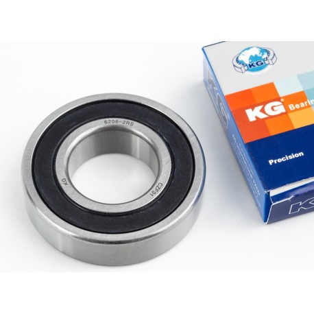 Подшипник 6206 2RS (30x62x16), Индия KG
