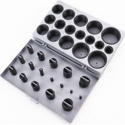 Набор манжетов 407шт разных размеров в пластиковом боксе (AT-5407) INTERTOOL