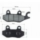 Тормозные колодки (дисковые) левое ухо, Viper/CG/СВ/HONDA-LS125/NSR 50/MBX 50/LIFAN/KYMCO-Pulsar/LONCIN, к-кт 2шт Китай