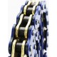 Цепь привода колеса 520HVOx104L GOLD/BLUE (с сальниками) D.I.D.