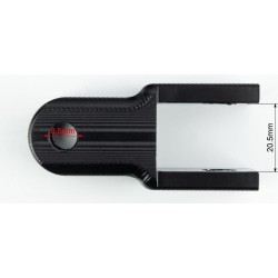 Удлинитель заднего амортизатора 48мм, чёрный Китай