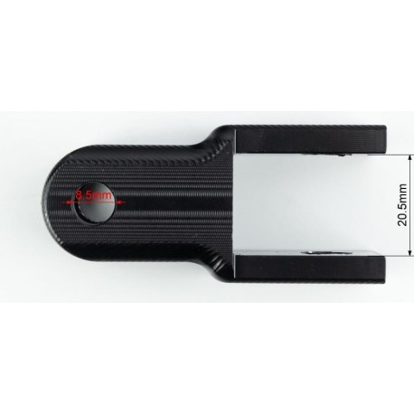 Удлинитель заднего амортизатора 48мм, чёрный Китай