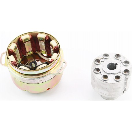 Магнето (генератор) 8 котушок-"6+2" 14V 65W Китай