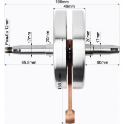 Колінвал 6V Китай