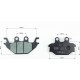 Тормозные колодки (дисковые) Viper-V250-R1/BOMBARDIER-250/KYMCO-KXR 250/YAMAHA YZF-R 125, к-кт ZHENGHE