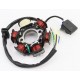 Статор магнето (генератора) (6 катушек разъем "мама 4+1") TATA