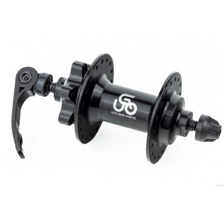 Передня втулка MTB алюмінієва 14Gx36H під диск. гальмо, 2 пром-підшипники ексцентрик, чорна