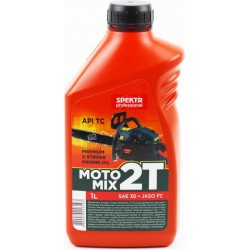 Масло 2T минеральное для садовой техники "SPEKTR", 1L Украина
