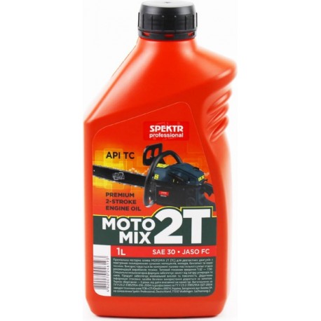 Масло 2T минеральное для садовой техники "SPEKTR", 1L Украина