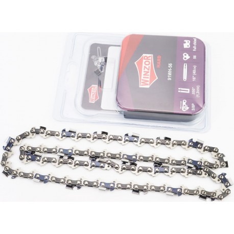 Цепь 3/8"-1,3мм-56зв. квад. зуб (на Partner-16"), "HARD" WINZOR