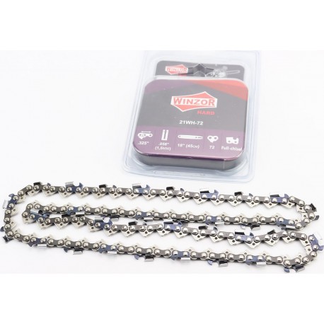 Ланцюг 325-1,5мм, 72зв. квад. зуб (на Китай-18"), "HARD" WINZOR