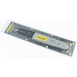 Шина 14"-1,3мм 3/8" 50зв L-39см + ланцюг 3/8"-1,3мм, 50зв. квад. зуб, на блістері TRESZER