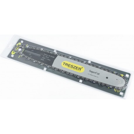 Шина 15"-1,5мм 325 64зв L-45см + цепь 325-1,5мм-64зв. квад. зуб, на блистере TRESZER