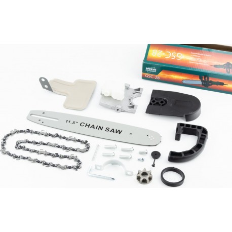 Насадка ланцюгова пила для болгарки УШМ 125мм (шина + ланцюг + автоматичне змащення ланцюга) SPEKTR