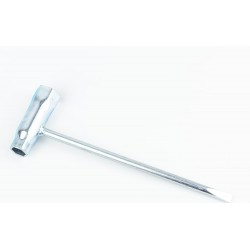 Ключ свічковий для бензопили, 13/19мм, L-200мм (викрутка пласка) Китай