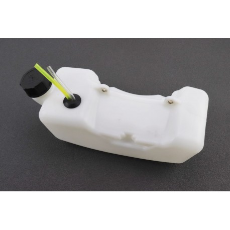 Бак паливний 1E40F-1E44F (кріплення 2отв, горловина пряма) Китай