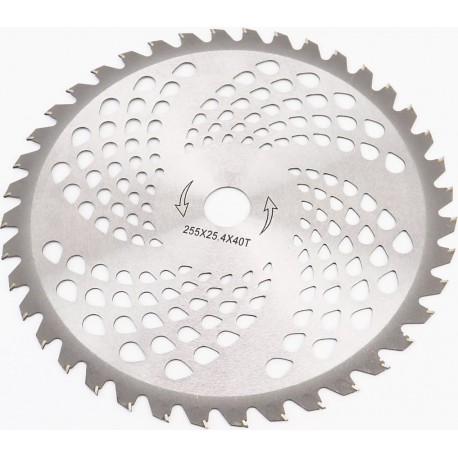 Нож 40Тх255мм победитовые зубья, от 20шт -15% Китай