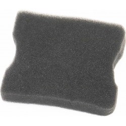 Фільтр повітряний-елемент квадратний, поролон, дві виборки, без просочення, чорний Китай 202232