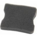 Фільтр повітряний-елемент квадратний, поролон, дві виборки, без просочення, чорний Китай 202232