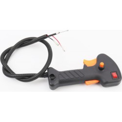 Ручка газу + трос тип 5, (курок "широкий", без труби) Китай