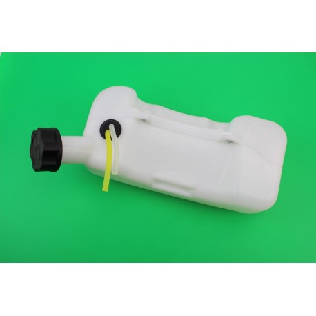 Бак паливний 1E40F-1E44F (кріплення 2отв, горловина збоку довга) Китай