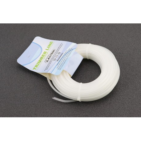 Леска, d-2,4мм 15м "квадрат" (разные цвета) Китай