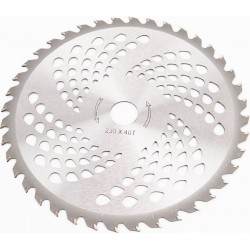 Нож 40Тх230мм победитовые зубья Китай