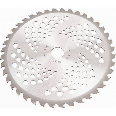 Нож 40Тх230мм победитовые зубья Китай