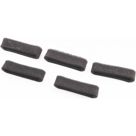 Фільтр повітряний-елемент круглий, поролон з просоченням, чорний, к-кт 5шт Україна
