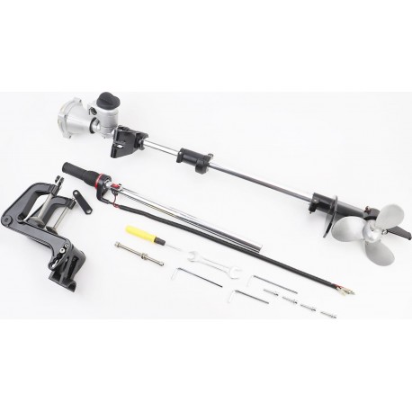 Лодочный адаптер под двигатель мотокосы (винт алюминий) Китай