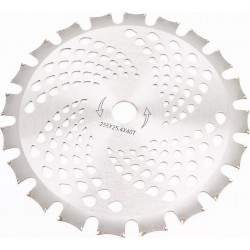 Нож 40Тх255мм победитовые зубья, двухсторонний Китай