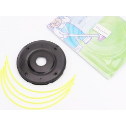 Шпуля (бабина, катушка), "ДИСК" металлическая Тип 1 на блистере Китай