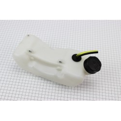 Бак паливний 1E40F-1E44F (кріплення 2отв, горловина пряма) NOKER