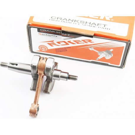 Колінвал 1E40F шатун жовтий NOKER