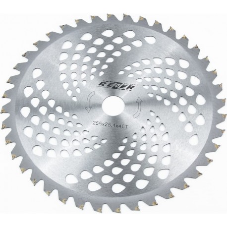 Ніж 40Тх255мм побідитові зуби REZER