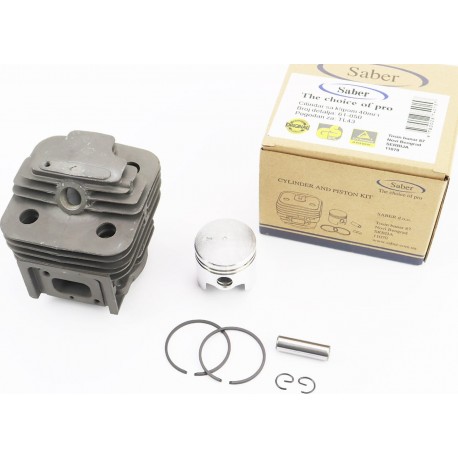 Цилиндр, к-кт (цпг) 40мм (палец 10мм), чёрный SABER