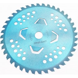 Ніж 40Тх255мм побідитові зуби "пелюстка", "BLUE" Китай