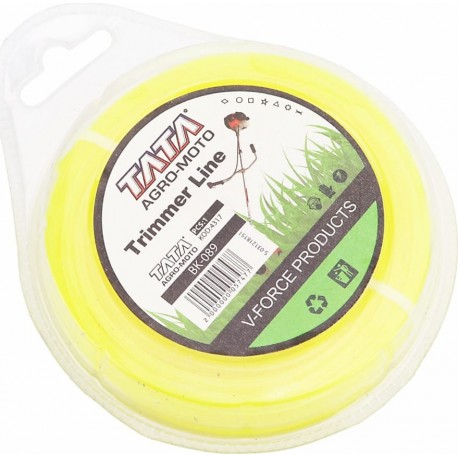 Струна косильна d-2,4мм 15м "зірка" (різні кольори) Китай